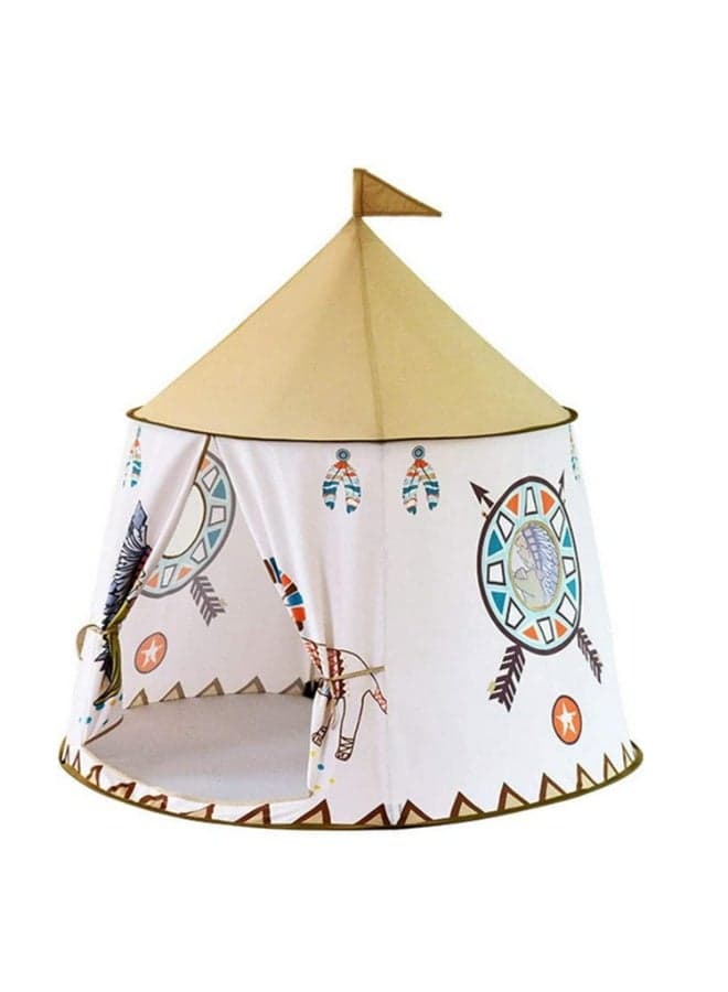 1PCS Children Play Tent Foldable Pop Up Teepee Breathable Baby Playhouse Portable Castle Storage House Tents Gifts for Birthday Party Indoor and Outdoor Activities for Boys & Girls