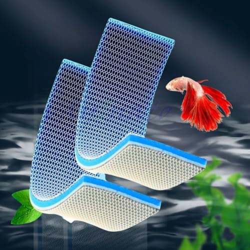 VAYINATO (Pack of 2) 50 * 11 Cm Upgraded 8D Multi Layer Reusable Aquarium and Koi Pond Filter Media Sponge for Cyrstal Clear Water | Washable Biological Foam for Fish Tanks By Petzlifeworld