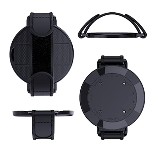 360 Degree Rotating Sticky Tablet Stand, Multi-Angle Adjustable Adhesive Tablet Stand with Hand Strap, Compatible with iPad Pro 11/12.9, Air, Samsung Galaxy Tabs, 9.7"-13" Tablets