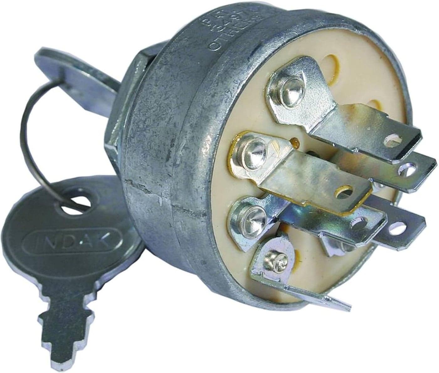 Stens Indak Ignition Switch 430334 Compatible with Exmark Lazer Z and Lazer Z XP with 60 and 72 Deck Toro Z500 Series Z Master with 60 and 72 Deck 1030206 1042541 1094736 889830 Grey