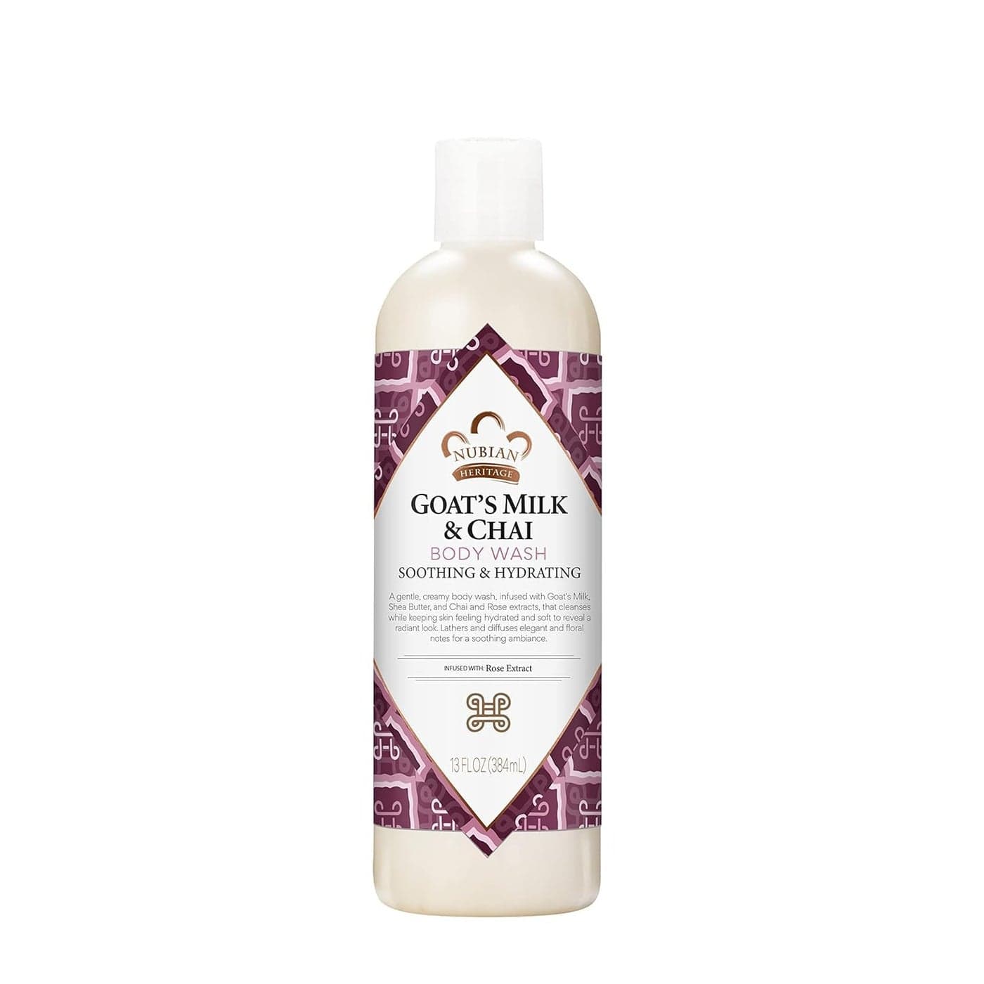 Nubian Heritage Goats Milk Chai Body Wash 13 oz 3 pack