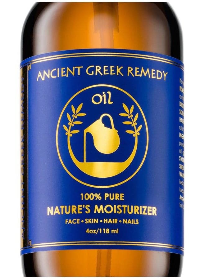 After Shower Body Oil for Women - Hydrating Face Oil & Body Moisturizer for Dry Skin with Organic Jojoba, Sweet Almond, Olive, and Vitamin E Oil - Clean Skincare, 4 oz