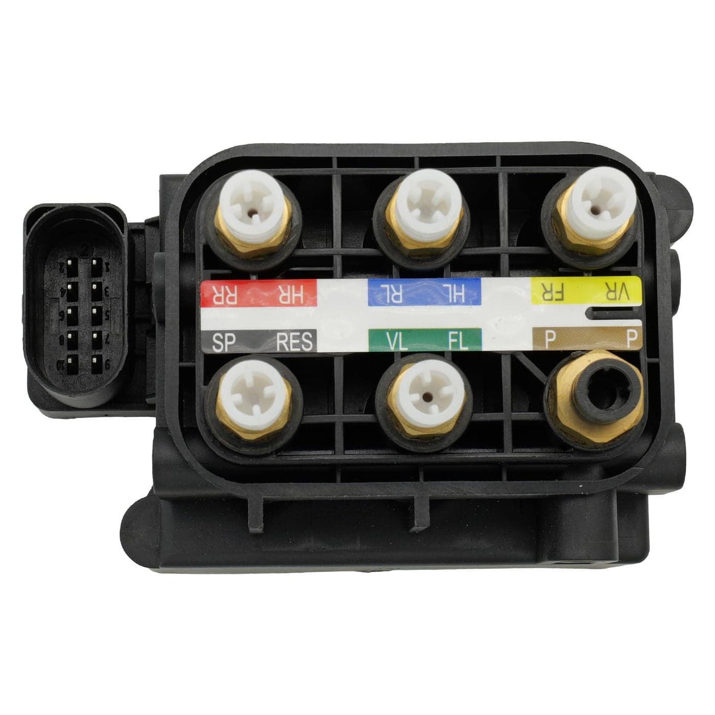 NOVAPARTS 2123200358 Air Suspension Solenoid Valve Block for MercedesBenz CL550 CL600 CL65AMG GL320 GL450 GLE400 GLS450 ML350 R320 S550 S65AMG W216 X166 W251 Replaces 2513200058