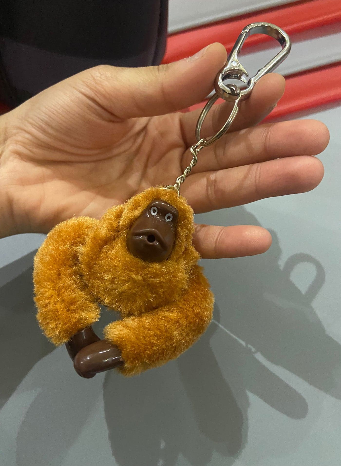 Amazing Monkey Keychain With Hanging Hook
