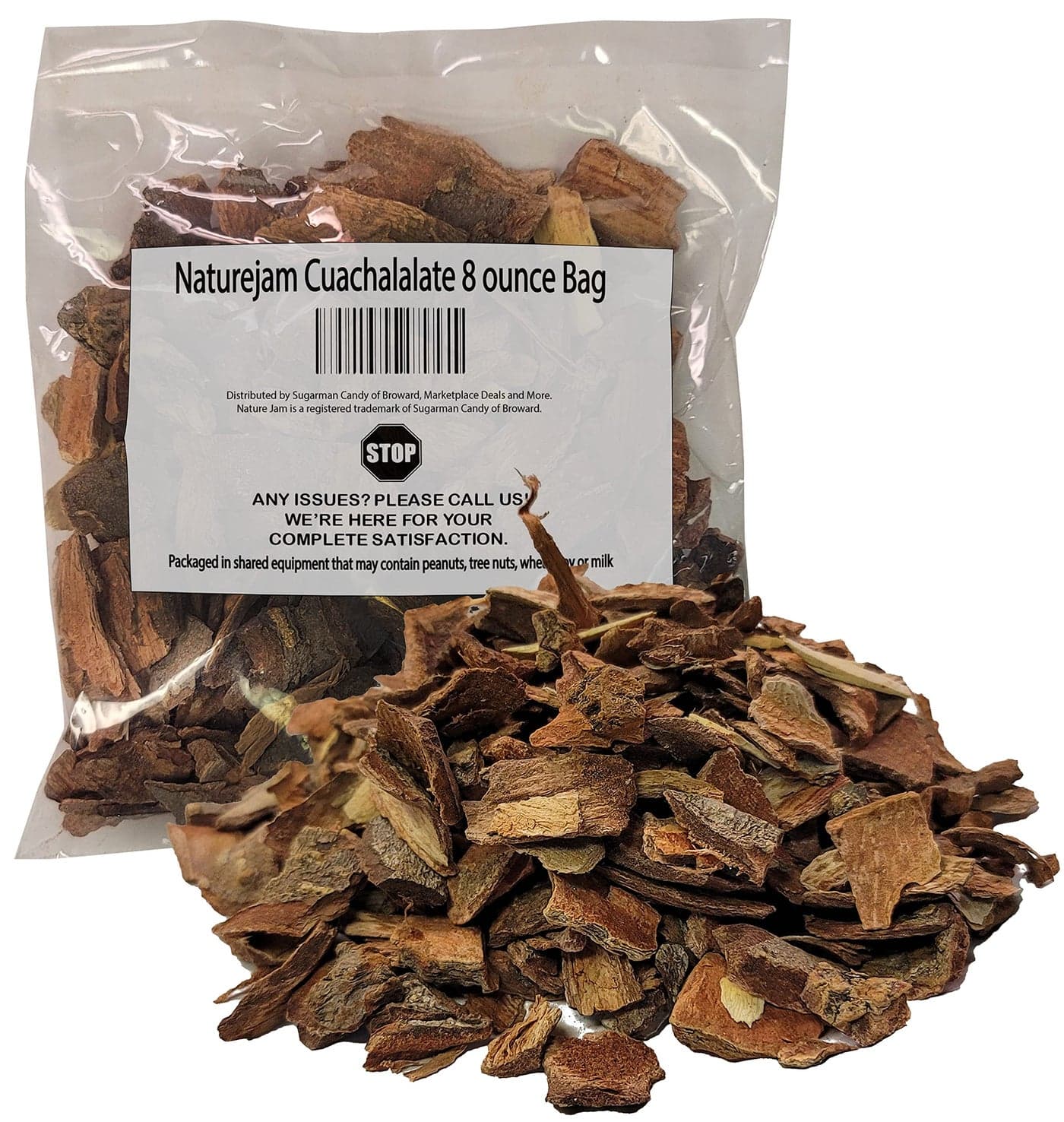 Naturejam Cuachalalate 8 Ounce BagStomach Ulcer Digestive Discomfort Help100 Natural WildcraftNo Processing aka Juliana Adstringens