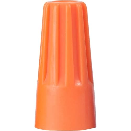 Gardner Bender 10-003 WireGard Screw-On Wire Connectors, 22-14 AWG, Electrical Wire Nut, 100 pk, Orange