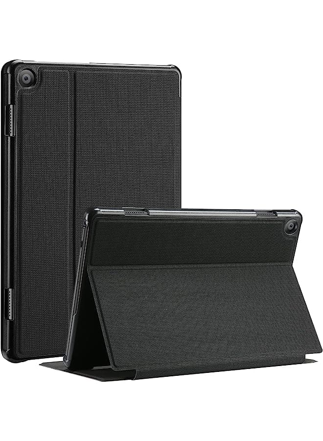Case For Lenovo Tab M10 3Rd Gen 10.1 Inch 2022, Shockproof Stand Smart Slim Folio Cover For Lenovo Tab M10 Gen 3 10.1” Tb328Fu / Tb328Xu -Black
