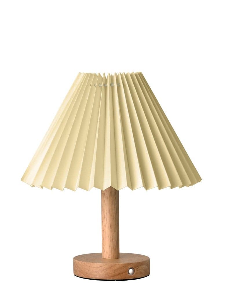 Cloth pleated table lamp(trumpet)