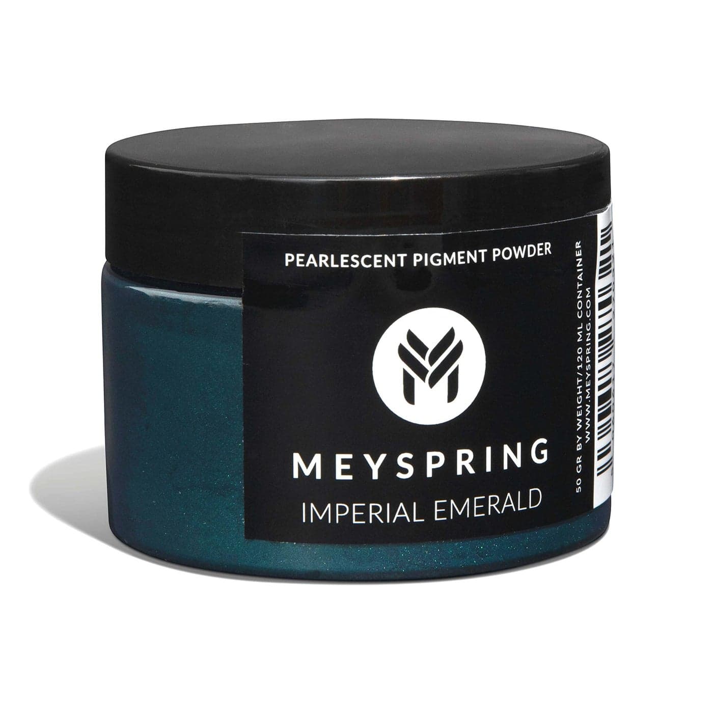 MEYSPRING Imperial Emerald Intense Green Mica Powder for Epoxy Resin Pigment Powder for Resin Art Casting Resin and UV Resin Green Resin Dye Epoxy Pigment Green Color for Resin
