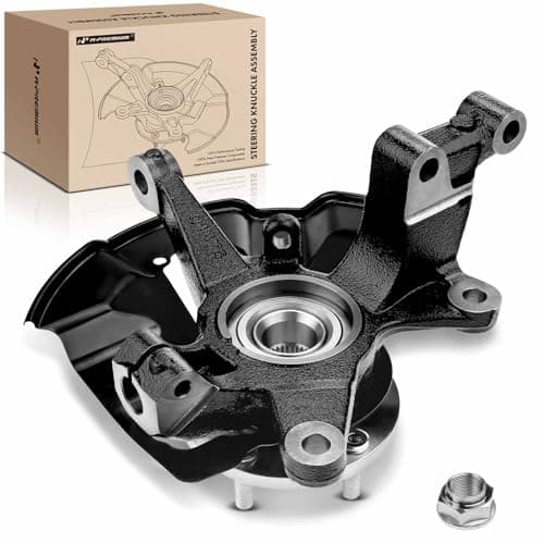 A-Premium Front Left Steering Knuckle & Wheel Bearing Hub Assembly Compatible with Mazda CX-7 2007-2012, CX-9 2007-2015, Driver Side