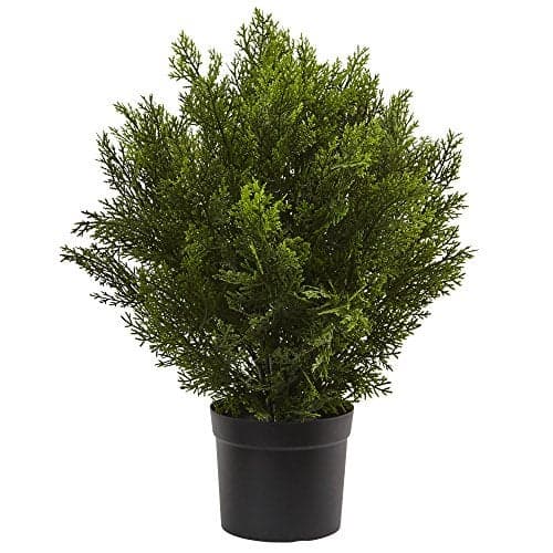 Nearly Natural 2ft Cedar Artificial Bush IndoorOutdoor