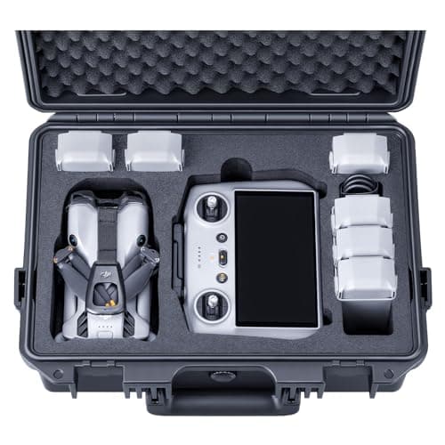 Lykus Titan MM510 Waterproof Hard Case for DJI Mini 5 Pro Fly More Combo Support RC2RCN3 up to 7 batteries CASE ONLY
