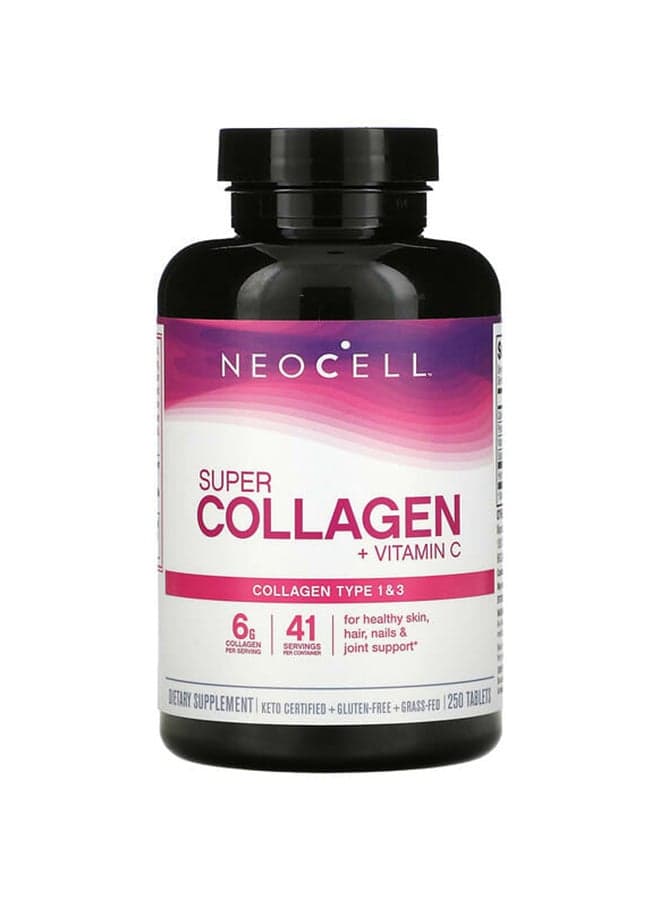 Pack Of 2 Super Collagen Dietary Supplement -250 Tablets