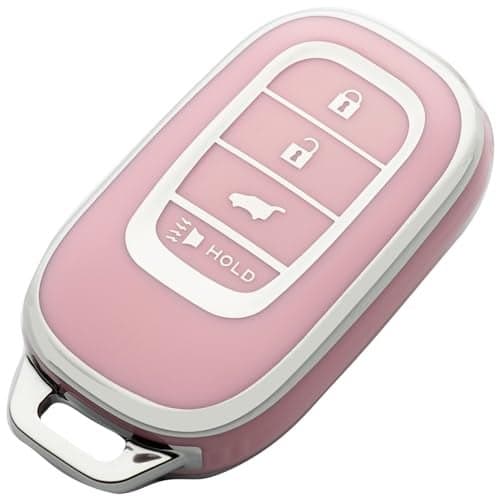 Tautrophen Key Fob Cover Compatible with Honda Civic Accord Pilot HRV Lx CRV Lx Odyssey Smart Key 2025 2026