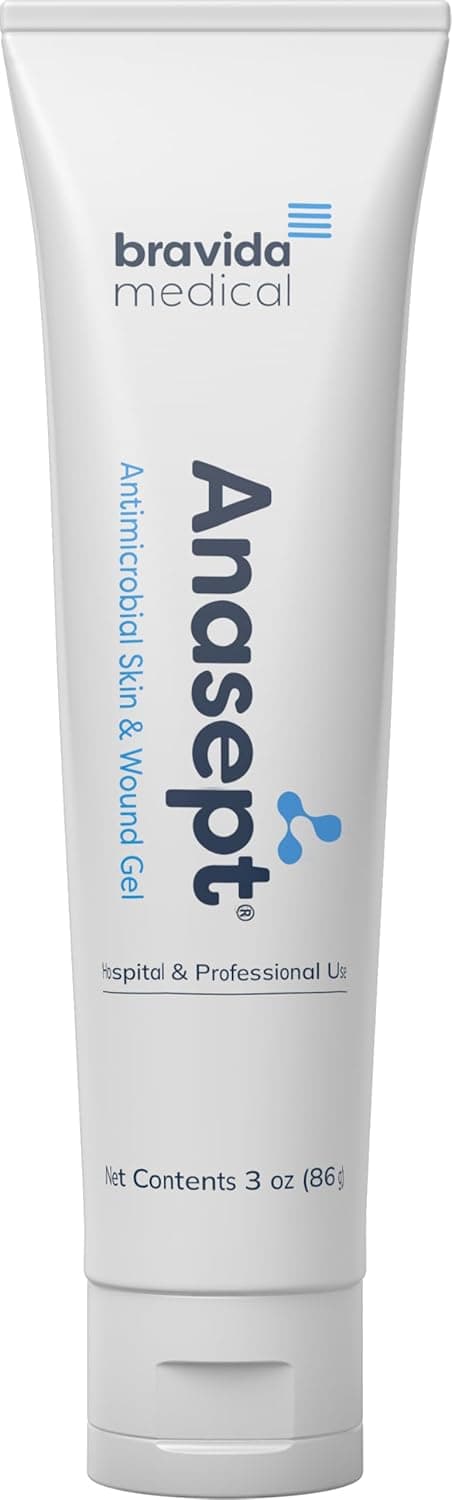 AnaseptAntimicrobial Skin Wound Gel 3 oz Tube