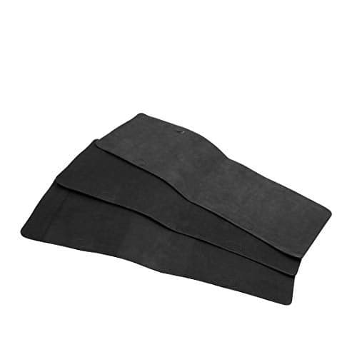 uxcell 3 Pcs Black Foam Adhesive AntiVibration License Plate Pads Mats for Car