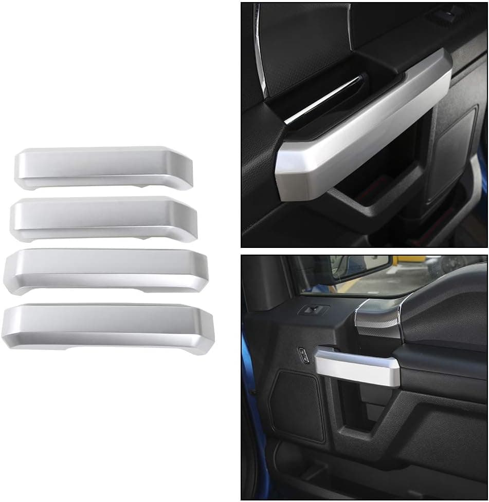 Voodonala Silver Inner Accessories Trim for Ford F150 (2015-2017)