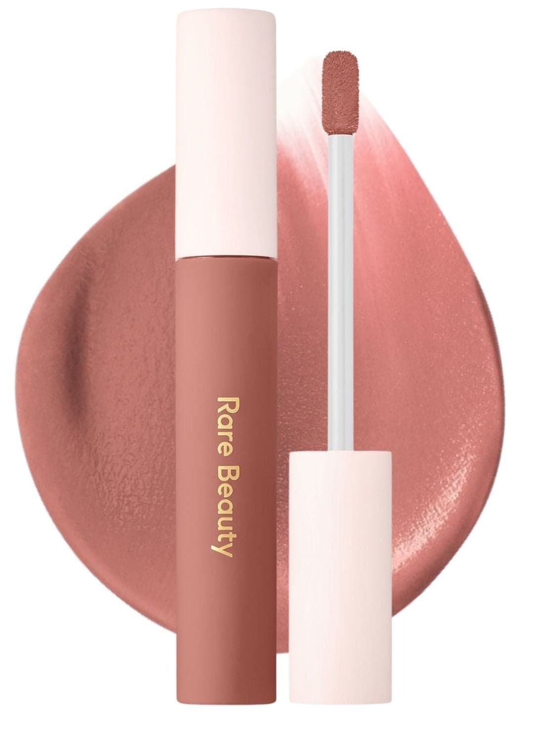 Rare Beauty by Selena Gomez Lip Soufflé Matte Cream Lipstick in Courage - Nude Mauve - 3.9ml