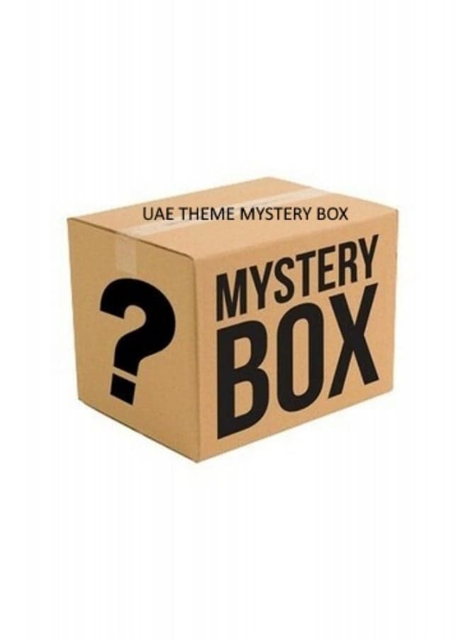 UAE theme mystery box with great surprises inside ideal for party favors and gifts boys and girls