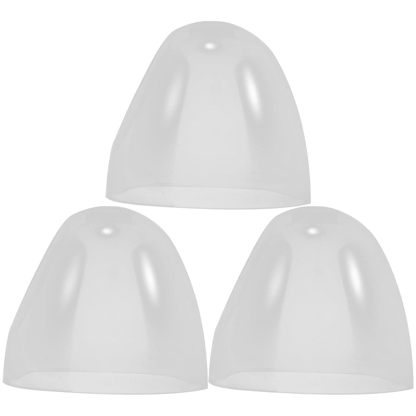 Vaguelly 3 Pcs Baby Bottle Cap Bottle Replacement Caps Pump Parts Dome Lid Protects Nipples 244X244X216in