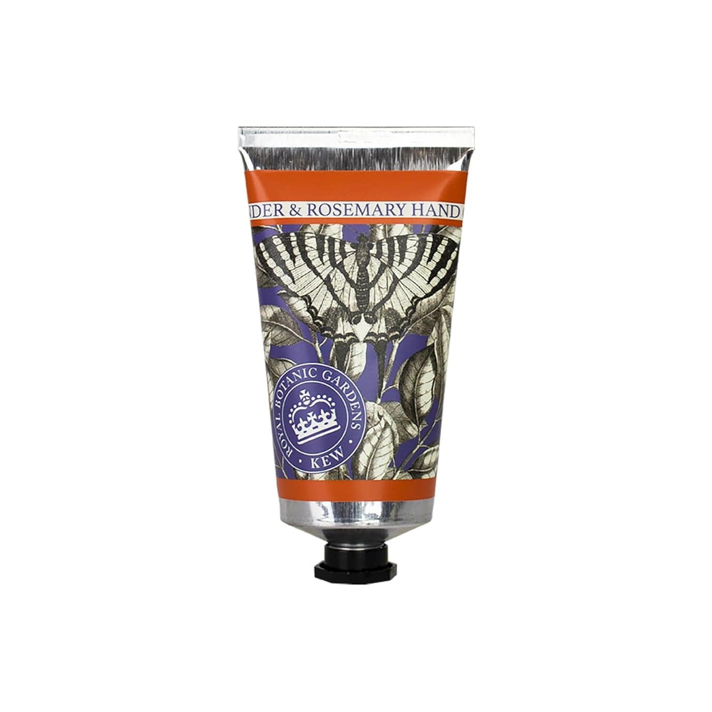 The English Soap Company Royal Botanical Gardens Kew Hand Cream, Luxury Lavender Hand Cream, Moisturising Hand Cream for Men & Women, Lavender & Rosemary Scent 2.54 fl oz