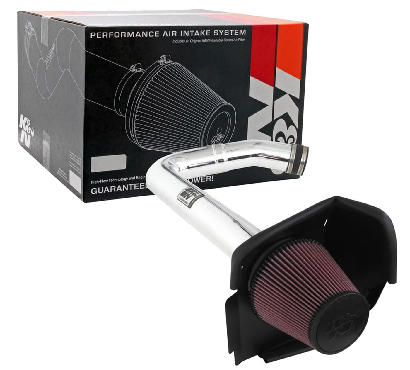 KN Cold Air Intake System HighFlow Air Filter Increase Performance Acceleration Compatible with 20112023 ChryslerDodge 300 Challenger Charger 692544TP