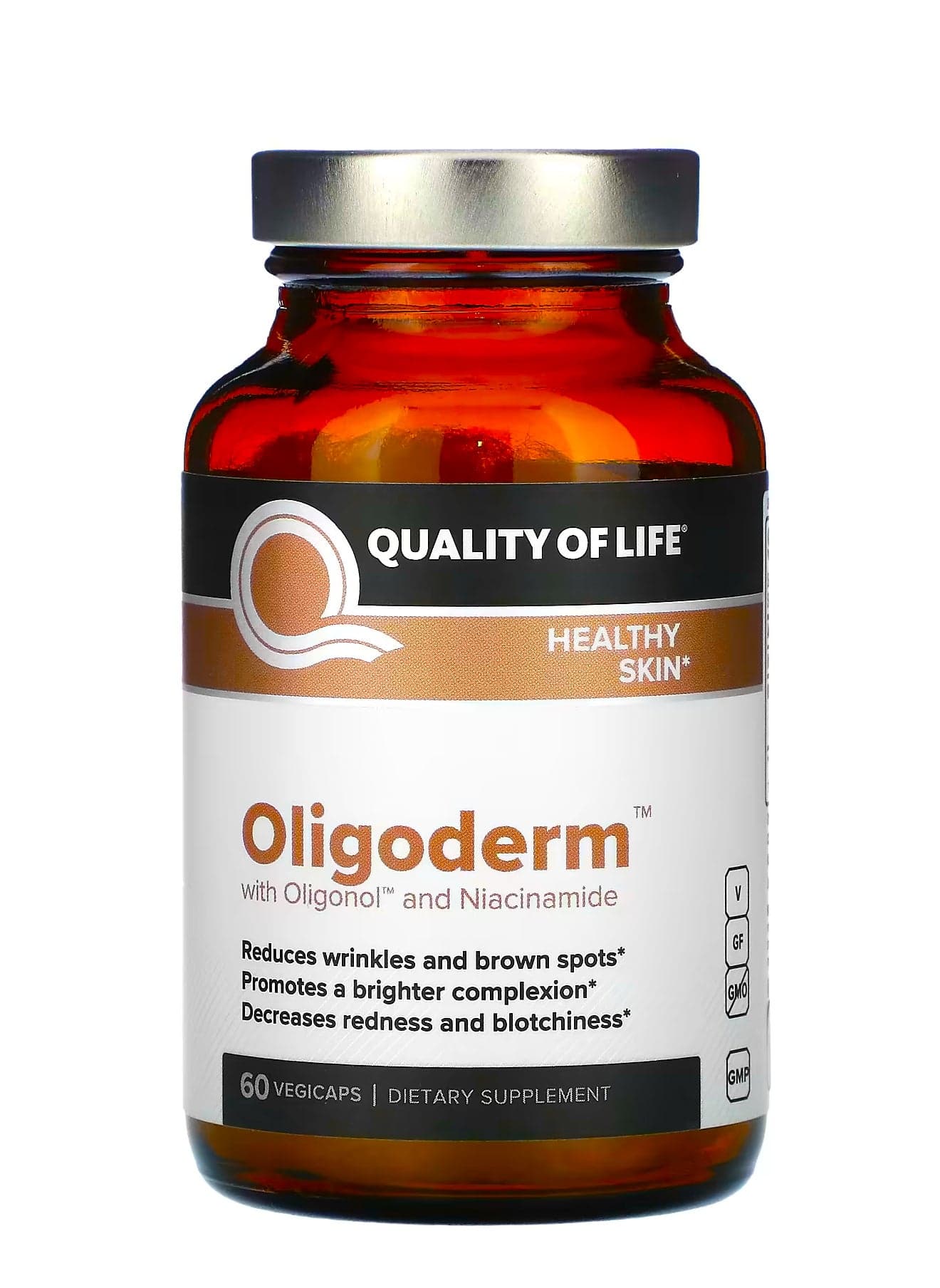 Oligoderm with Oligonol and Niacinamide, 60 VegiCaps