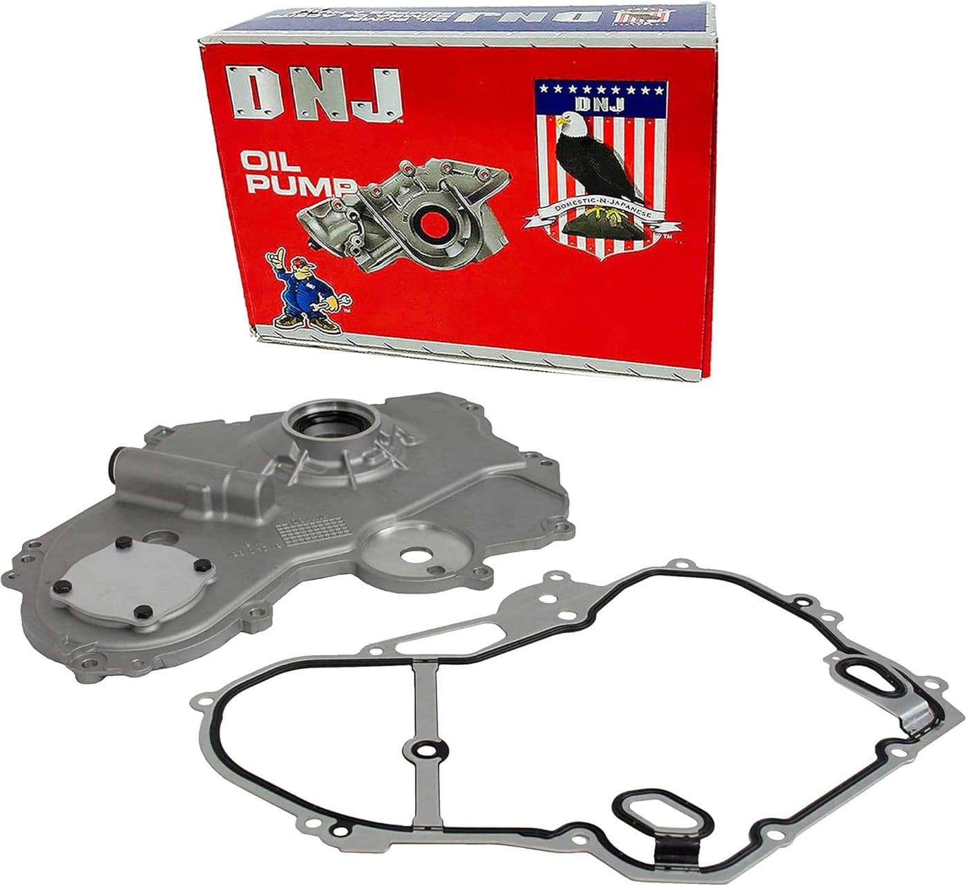 DNJ OP314 Oil Pump Timing Cover for GM, Saab, Saturn L4 Engines 2.0L-2.4L