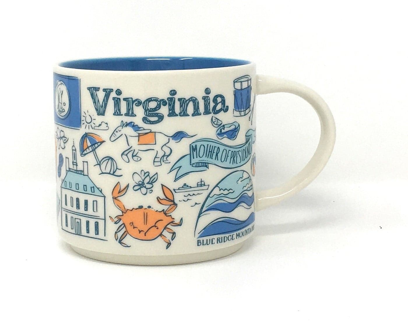 Starbucks Been There Series Mug 14 Ounce Virginia