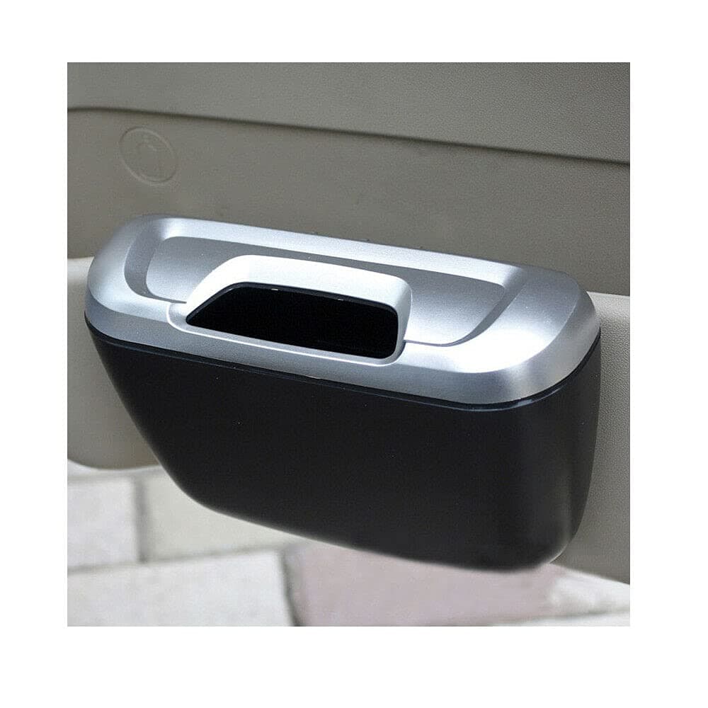 TORIOX Mini Car Door Dustbin Car Trash Can with Lid Garbage Can Bin Trash Container Multicolor