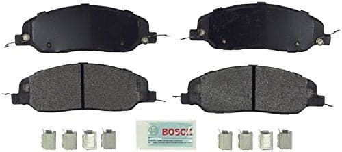 BOSCH BE1081H Blue Ceramic Disc Brake Pad Set With Hardware Compatible With Select Avanti Ford Mustang FRONT