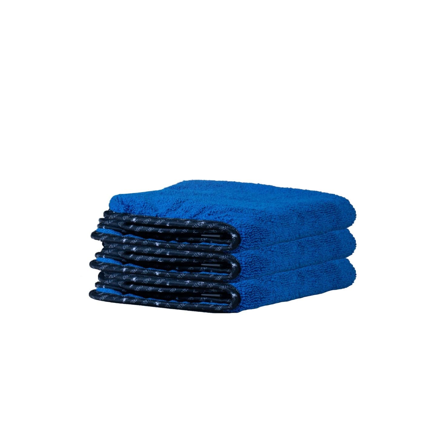 Chemical Guys MIC110003 Professional Grade Premium Microfiber Towels Blue 16 Inch x 16 Inch Pack of 3 Safe for Car Wash Home Cleaning Pet Drying Cloths