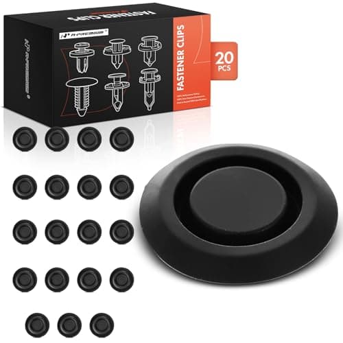 A-Premium 20PCS Rubber Retainer Clip Fasteners Compatible with Jeep Grand Cherokee 2013-2023, Wrangler 2001-2006, Cherokee 2014-2018 & Dodge Durango 2011-2022, Caliber 2007-2012 - for 33mm Hole