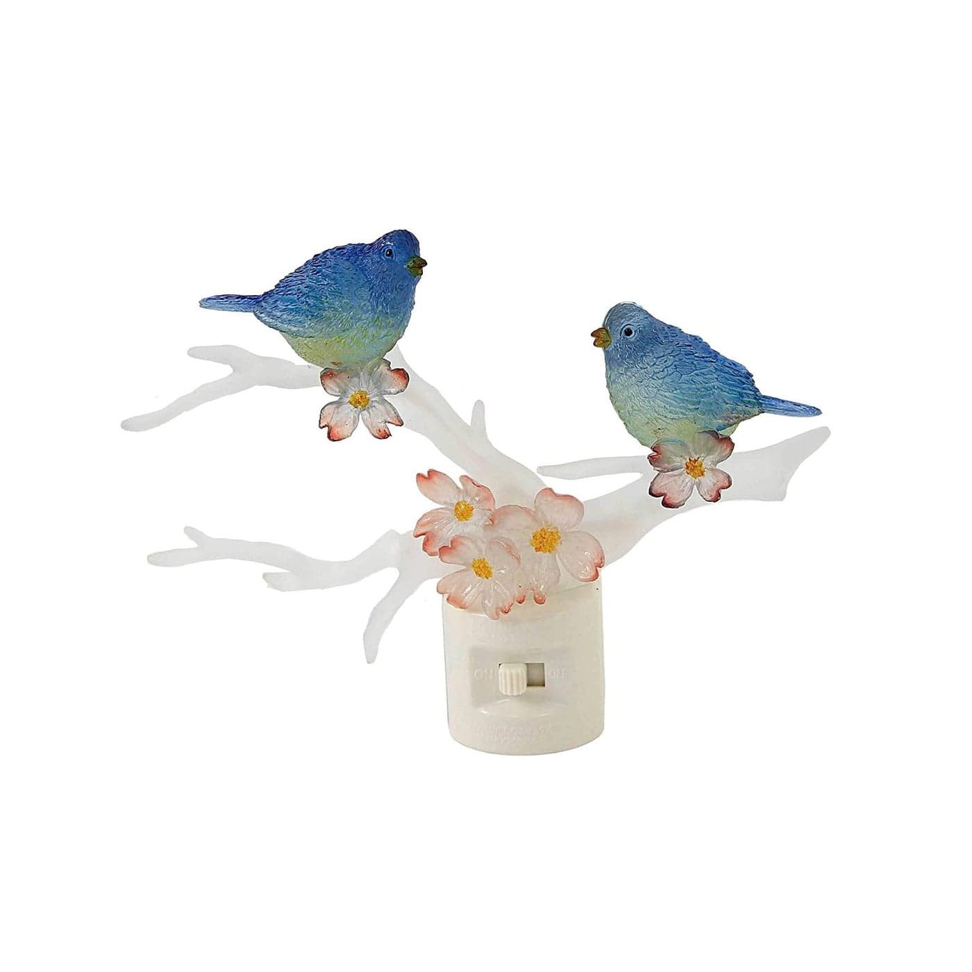 Roman Bluebird Night Light 5 H Plastic Wall Decoration Home Decor Adorable Gift Durable Beautifully Detailed