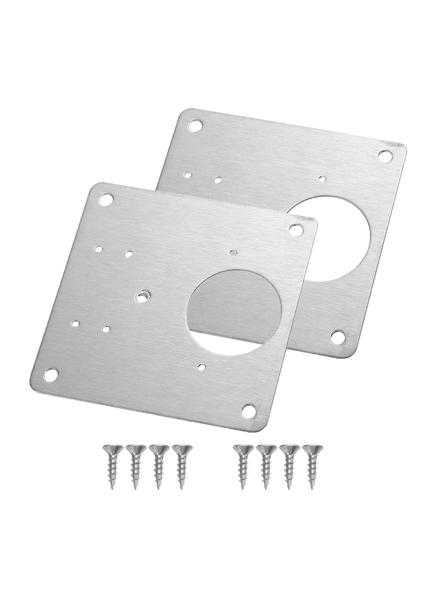 Cabinet Hinge Repair Kit for Wood and Stainless Steel Doors Suitable Fix for Broken Hinge Brackets Furniture and Shelves