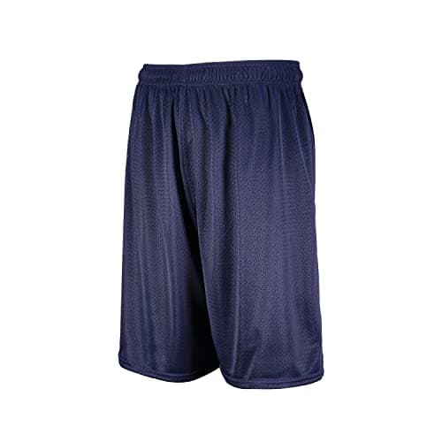 Russell Athletic Men's 9 Inch Mesh Short, Navy, Large