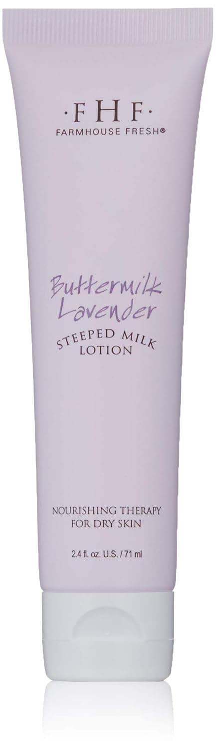 FarmHouse Fresh Buttermilk Lavender Steeped Milk Lotion for Hands Lavender Cookie 2 fl oz