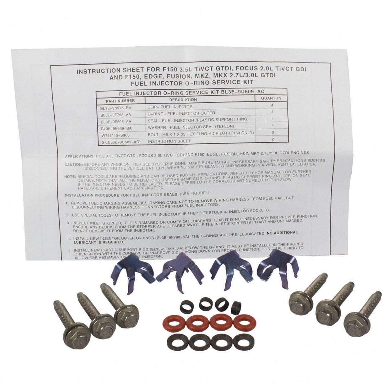 Motorcraft CM5242 ORing Kit 1 Pack
