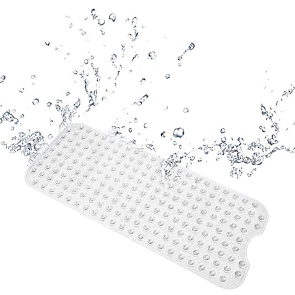 WHOLE MART Bath Mat Multicolour Silicon Standard Size