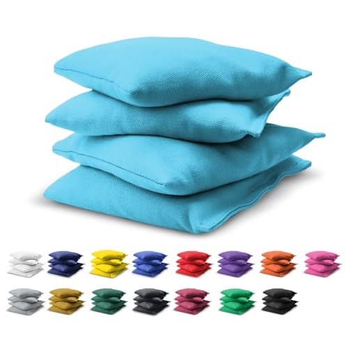 GoSports Cornhole Bean Bag Sets - 16 Colors Available - Duck Cloth with All-Weather Corn Fill