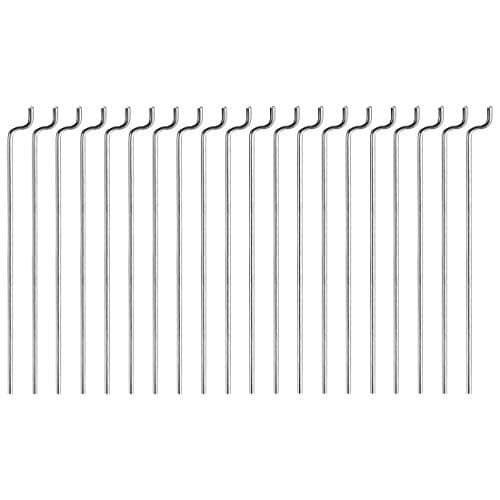 uxcell 1mm x 80mm (3.1 Inch) Steel Z Pull/Push Rods Parts for RC Airplane Plane Boat Replacement (Pack of 20)