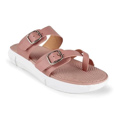 KazarMax Women Magnolia Peach Sandals -8 UK