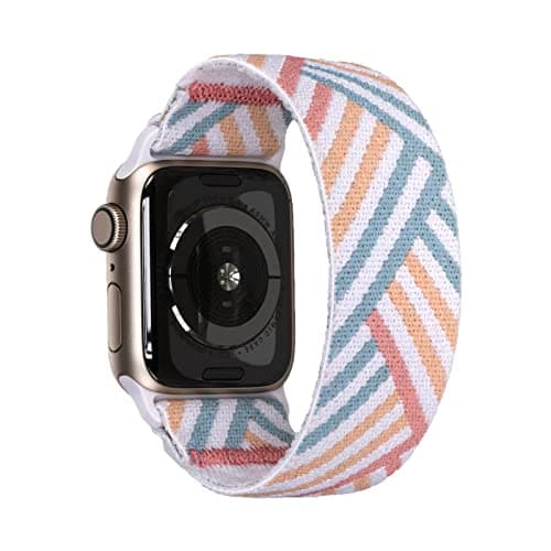 Tefeca Unity Series Elastic Compatible/Replacement Band for Apple Watch/Apple Watch Ultra (Bound, S fits 6.0-6.5 inch wrist, 41/40/38mm)