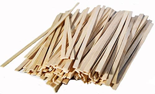 Wooden Splints, Pack of 500-5.5" x 5/32" x 1/32" - Soft, Dry Wood - for General Laboratory Use