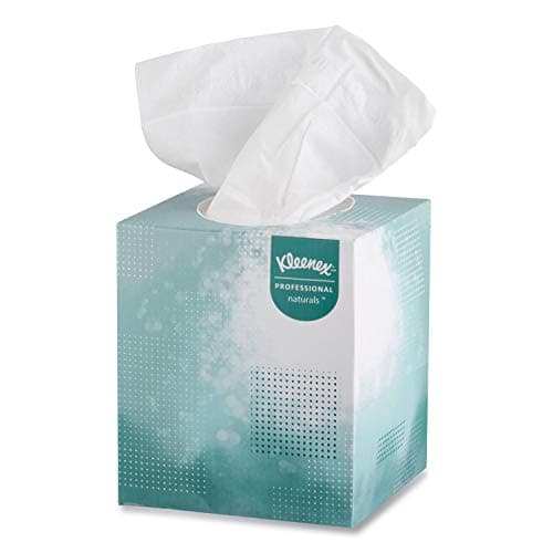 Kleenex 21272BX Naturals Facial Tissue, 2-Ply, White, 95 Sheets (1 Box)