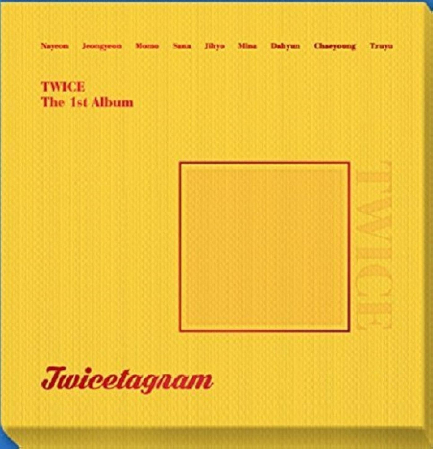 JYP Entertainment Twice Twicetagram Vol1 B Matte ver CD3 PhotocardStickerExtra Photocard Set