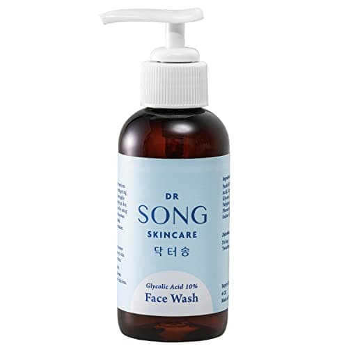 Korean Skin Care Dr Song Glycolic Acid Face Wash Exfoliating Face Wash with 10 Glycolic Acid AHA for Anti Aging Acne and Wrinkles Korean Beauty