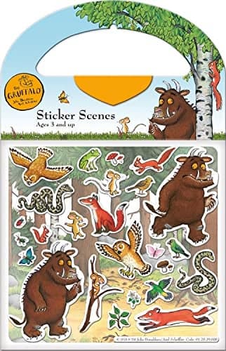Paper Projects 017029008 Gruffalo Activity SetIncludes Six Scenes and Over 50 Reusable Stickers Multicolor 235cm x 155cm