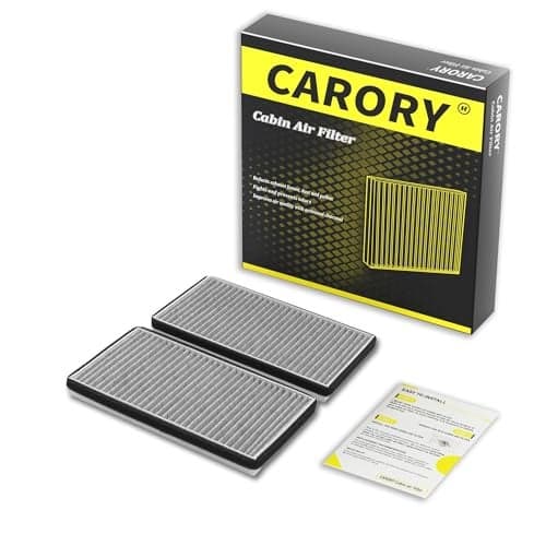 CARORY Cabin Air Filter wActivated Carbon for Chevy GMC Cadillac Select Models Silverado 15002500 Suburban Avalanche 1500 Tahoe Sierra 1500 Yukon Escalade and More