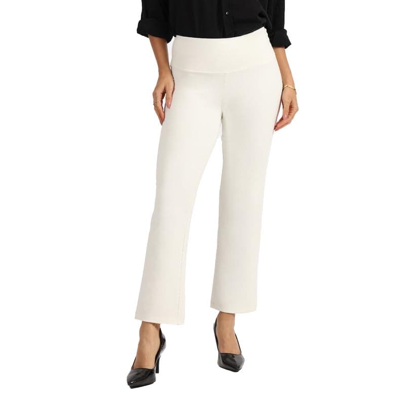 BlissClub Ultimate Straight Pants - Lite - Regular Below 5'4, Straight Silhouette, Stretchy, Comfortable, Back Pocket